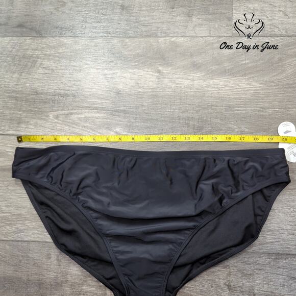 Decree Hipster Low Rise Bikini Bottom Size 2X - Picture 3 of 5